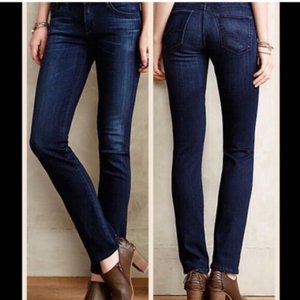 Adriano Goldschmied AG Mid Rise Stevie Slim Straight Size 30R